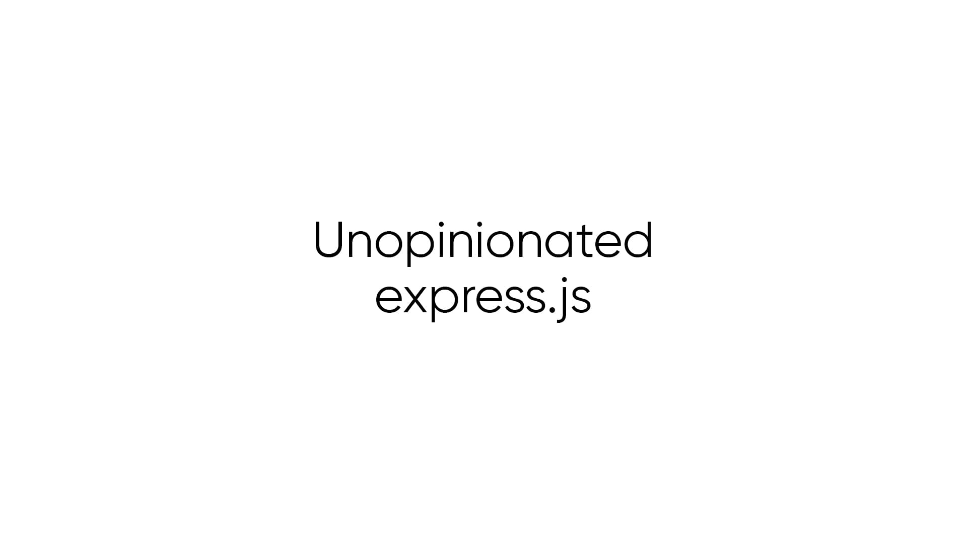 Express.js